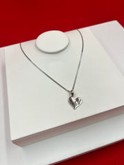 Always Forever Silver Pendant Necklace