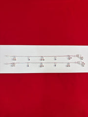Pure Silver Kids Anklets (8.5 Inch) (KA147)