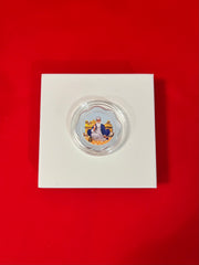 PURE SILVER 5 GRAMS GURU NANAK DEV JI COIN