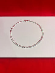 Cuban Pure Silver Chain 20” Sc52