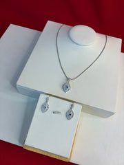 Pure Silver Pendant Set (WN224)
