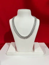 Iced-Out Pure Silver Chain 20”