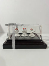 Pure Silver Laxmi,Ganesh,Srswati idol (SS32)