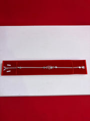 Pure Silver Rakhi Bracelet 7.0-8.5”(SR44)