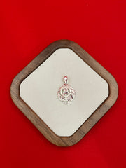 Pure Silver Khanda Pendant