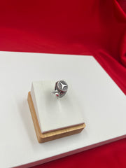 Men silver Ring size 9