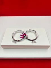 Pure Silver Baby Kangan 1.5 size