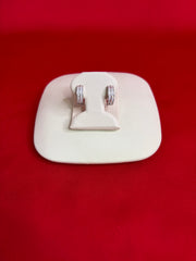 Pure Silver Hoops Earrings (HE58)