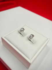 Beautiful Silver hoops Earrings