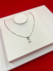Pure Silver “Z” Pendant Necklace