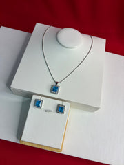 Pure Silver Pendant Set (WN238)