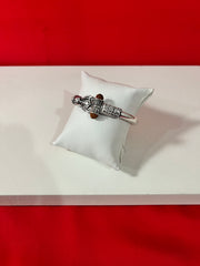 Pure Silver Trishul Rudhraksh Kada 2.6