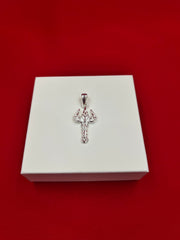 Pure Silver Trishul Pendant