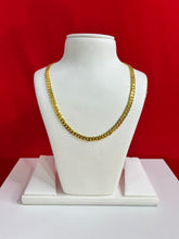 Pure Silver 24K Gold Plated Chain 20”
