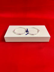 Pure Silver Baby Kangan 1.5 size