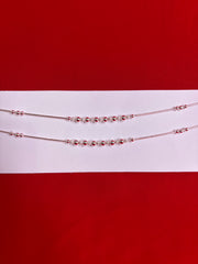 Pure Silver Anklets (WA128)