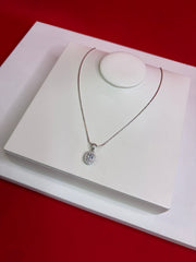 Pure Silver Pendant Necklace (WN108)