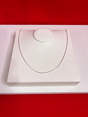 Pure Silver Chain 16” Gk51