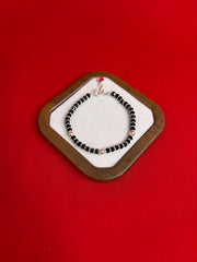 Black Beads Bracelet (Najariye) (7-8”Inches) (WB120)