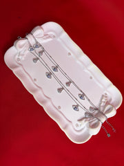 Pure Italian Silver Anklets (WA94)