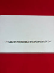 Men Pure Silver Bracelet (MB148)