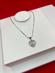 Ek Onkar Silver Pendant Necklace