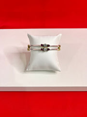 Pure Silver Bangle Pair 2.8 (SB25)