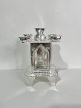 Pure Silver Puja Hatdi with 5 Diyas
