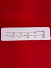 Pure Silver Anklets (9 Inch) (KA125)