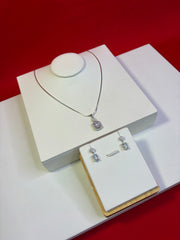 Pure Silver Pendant Set (WN134)