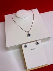 Pure Silver Pendant Set (WN138)