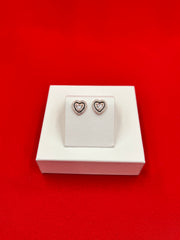 Rose gold Pure Silver Earrings