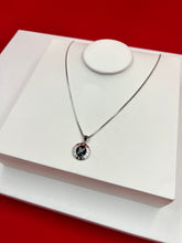 LV black top Silver Pendant Necklace