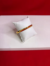 Pure Silver 24k Gold Plated Kada 2.6” (MK79)