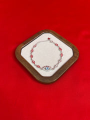 Fancy Pure Italian Silver Bracelet