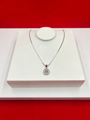 Forever Silver Pendant Necklace