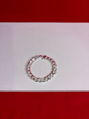 Men’s Pure Silver Cuban Bracelet (MB74)