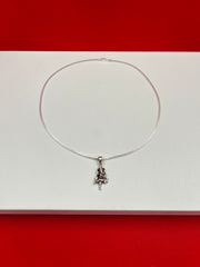 Ganesh ji Oxidized Silver Pendant