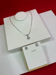 Pure Silver Pendant Set (WN150)