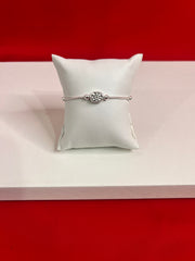 Fancy Pure Silver Bracelet