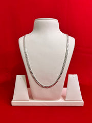 Cuban pure Silver Chain 24” (Sc110)