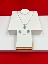 Turquoise Star Glow Pendant Set