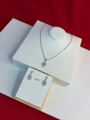 Pure Silver Pendant Set (WN222)
