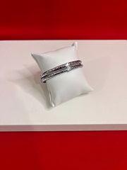 Pure Silver Bangle Pair 2.3