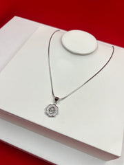 Forever Silver Pendant Necklace
