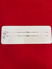 Pure Silver Kids Anklets (7.5 Inch) (KA140)