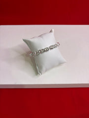 Men Pure Silver Bracelet (MB120)