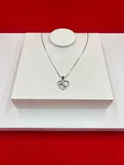 Heart Silver Pendant Necklace