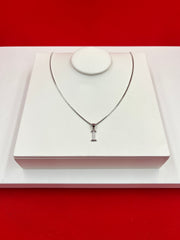 Pure Silver “i” Pendant Necklace