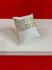 Pure Silver Bangle Pair 2.6 (SB39)